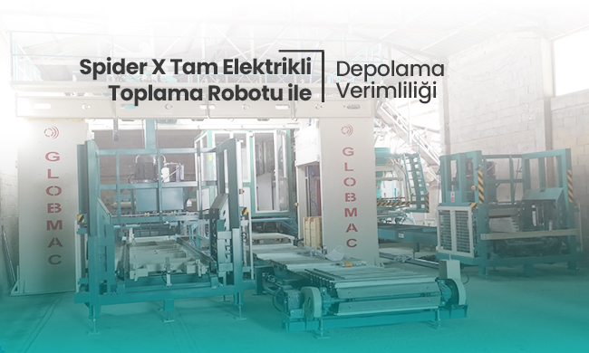 Spider X Tam Elektrikli Toplama Robotu ile Depolama Verimliliği