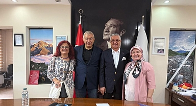 Başkan Topaloğlu’ndan Başkan Çervatoğlu’na ziyaret